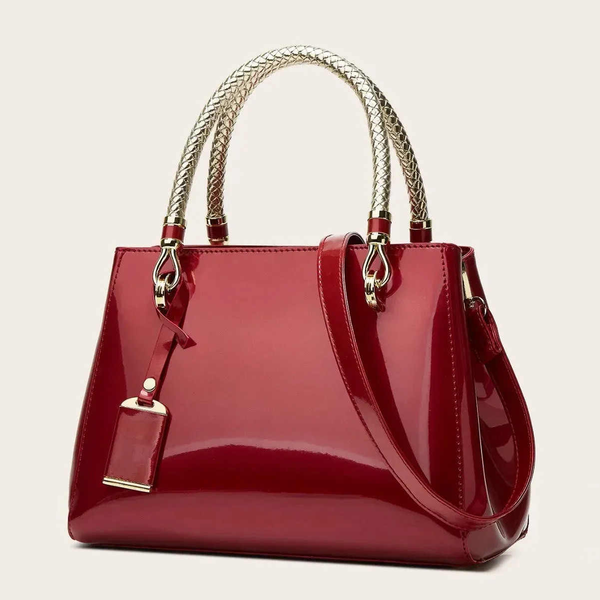 Large Capacity Leather Tote Bag – Stylish & Functional for Work and Travel