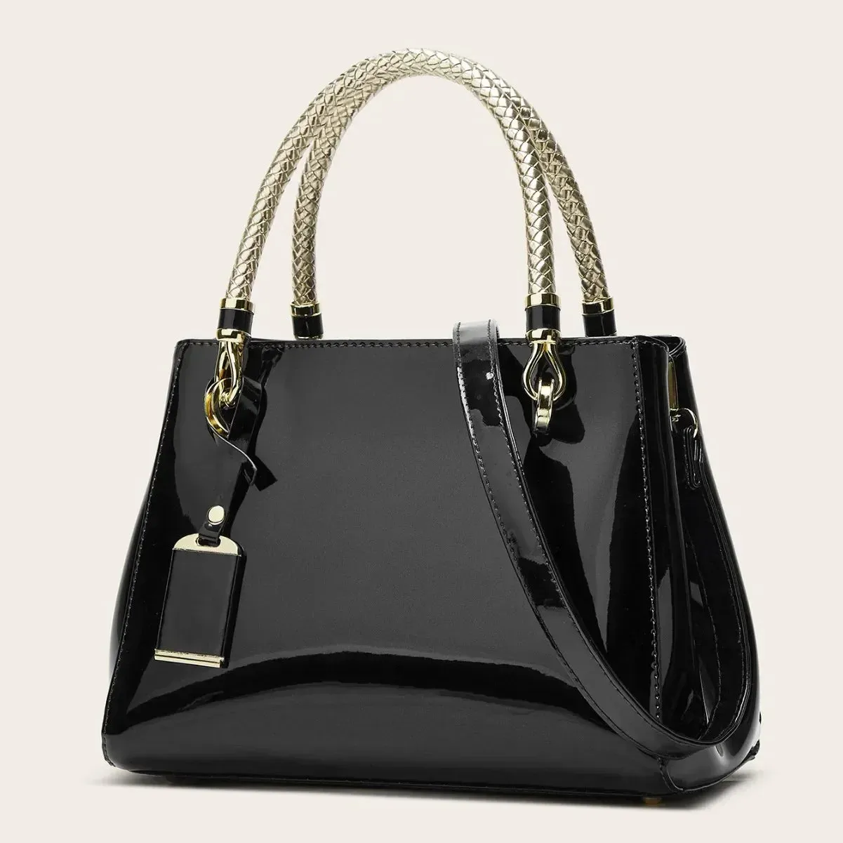 Large Capacity Leather Tote Bag – Stylish & Functional for Work and Travel