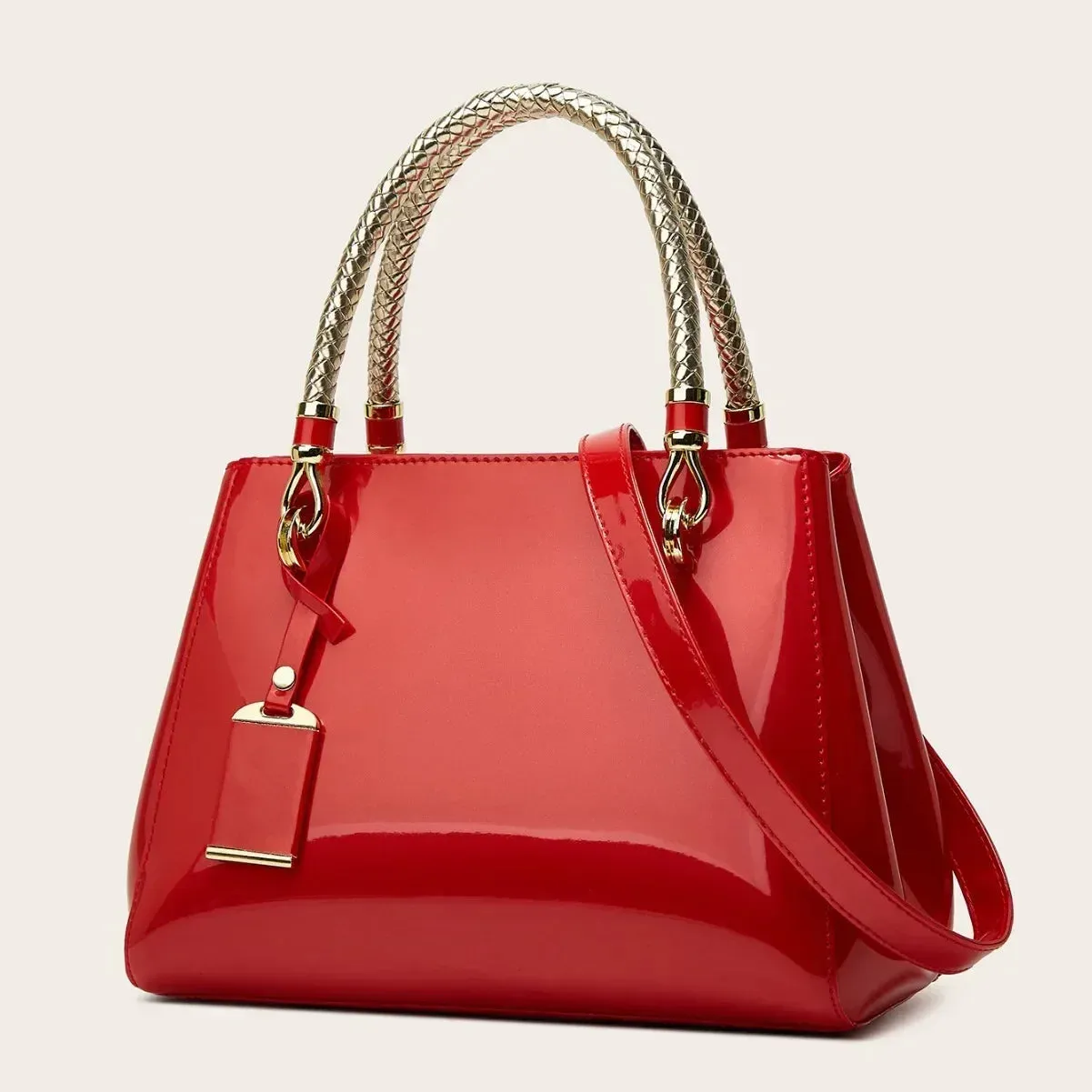 Large Capacity Leather Tote Bag – Stylish & Functional for Work and Travel