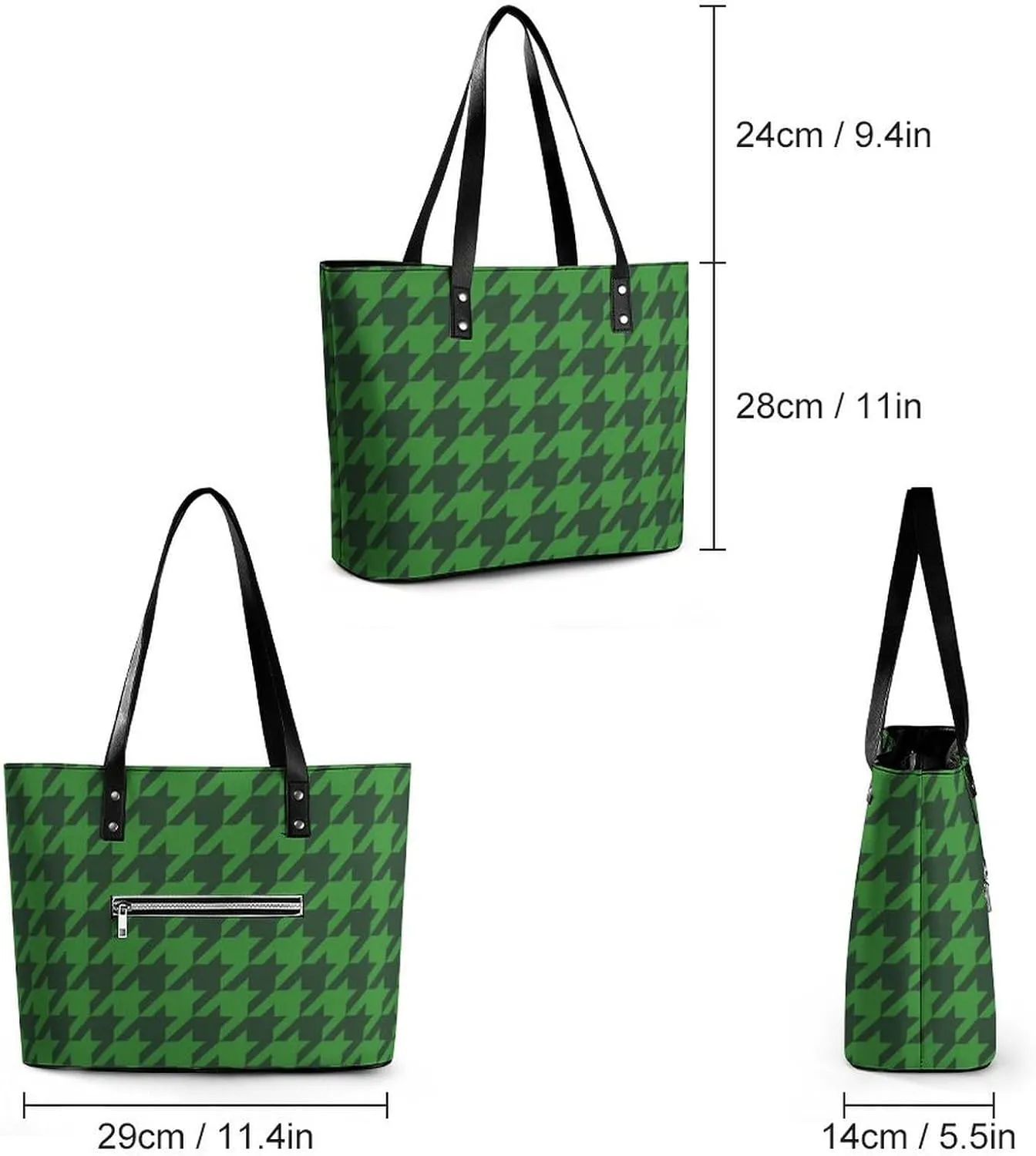 Large Capacity Work Tote Bag Handbag Waterproof Big Shoulder Commuter Bag