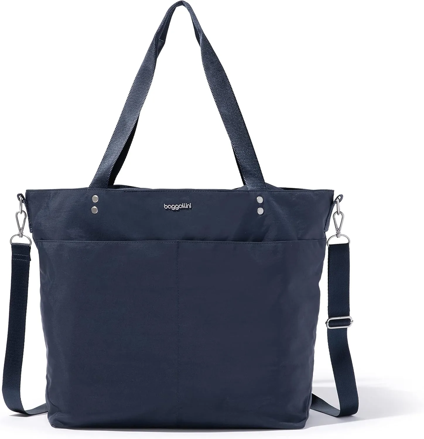 Large Carryall Tote Bag for Women - Lightweight Nylon Zipper Top Weekender Travel Beach Bag Personal Item w/Luggage Sleeve