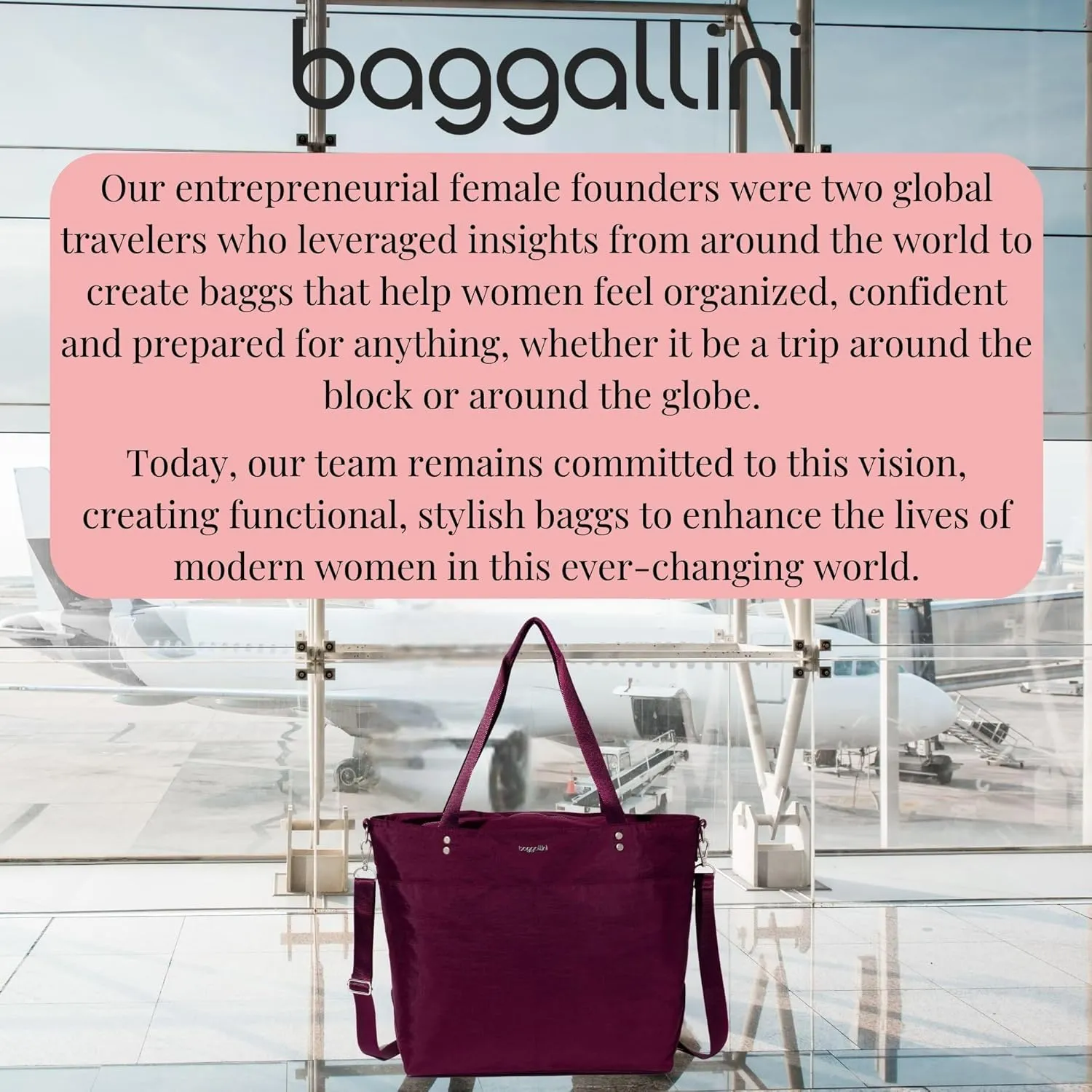 Large Carryall Tote Bag for Women - Lightweight Nylon Zipper Top Weekender Travel Beach Bag Personal Item w/Luggage Sleeve