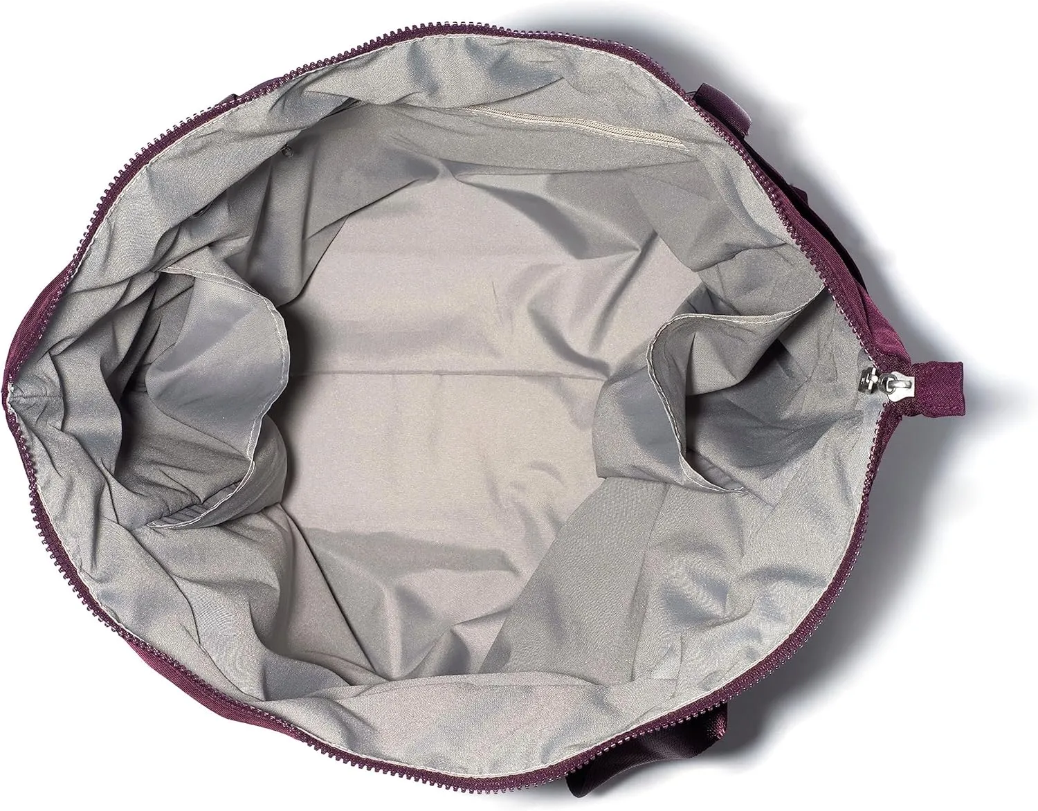 Large Carryall Tote Bag for Women - Lightweight Nylon Zipper Top Weekender Travel Beach Bag Personal Item w/Luggage Sleeve