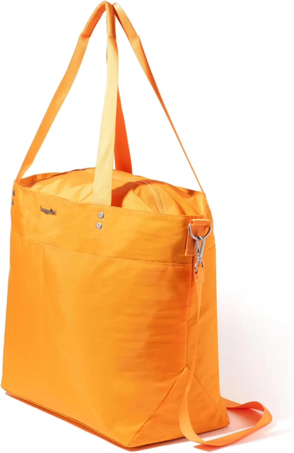 Large Carryall Tote Bag for Women - Lightweight Nylon Zipper Top Weekender Travel Beach Bag Personal Item w/Luggage Sleeve