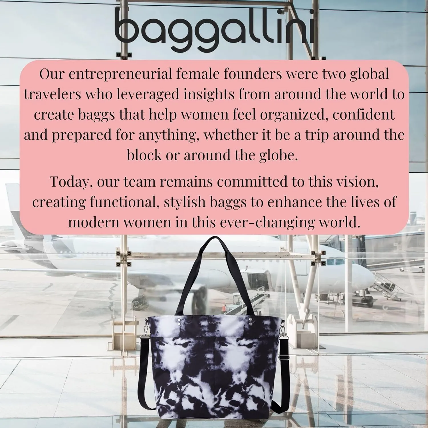 Large Carryall Tote Bag for Women - Lightweight Nylon Zipper Top Weekender Travel Beach Bag Personal Item w/Luggage Sleeve