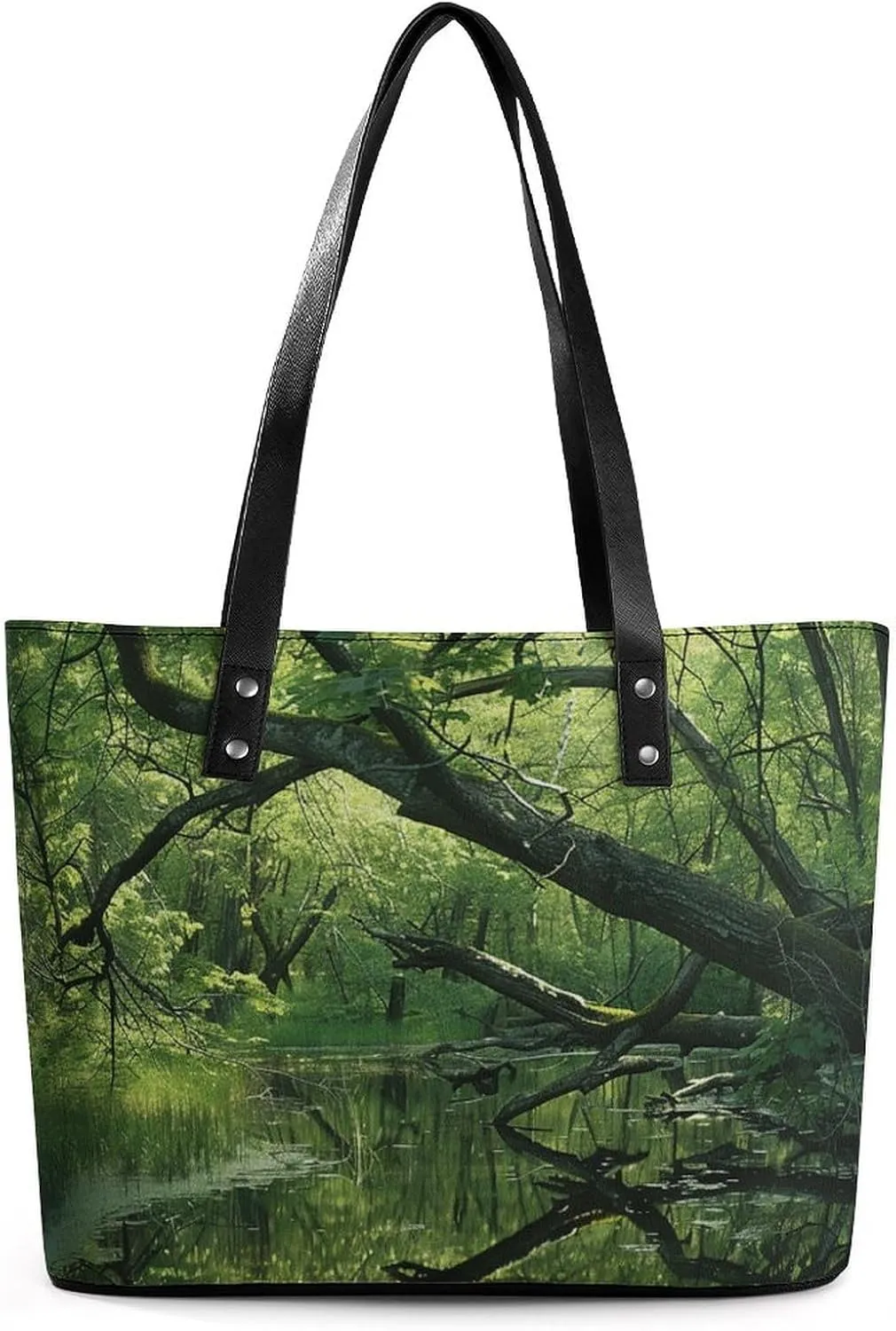 Large Grocery Bags Beach Tote An Ancient Swamp Bag for Women Shoulder Bag for Travel Work Handbag