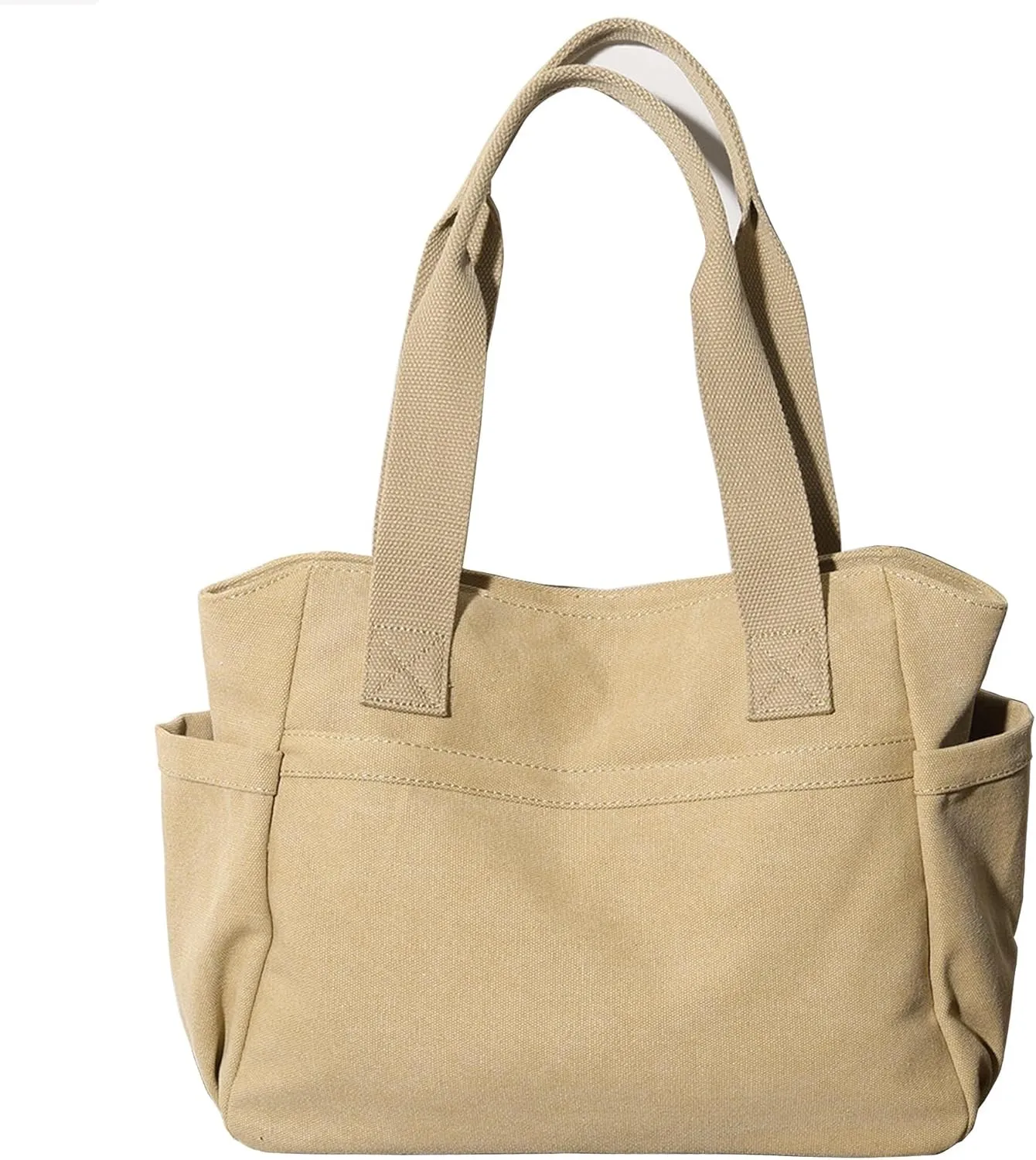 Large Handbags for Women Shoulder Hobo Purse Multi-Pockets for Travel, Gym, Shopping, Work Canvas Tote