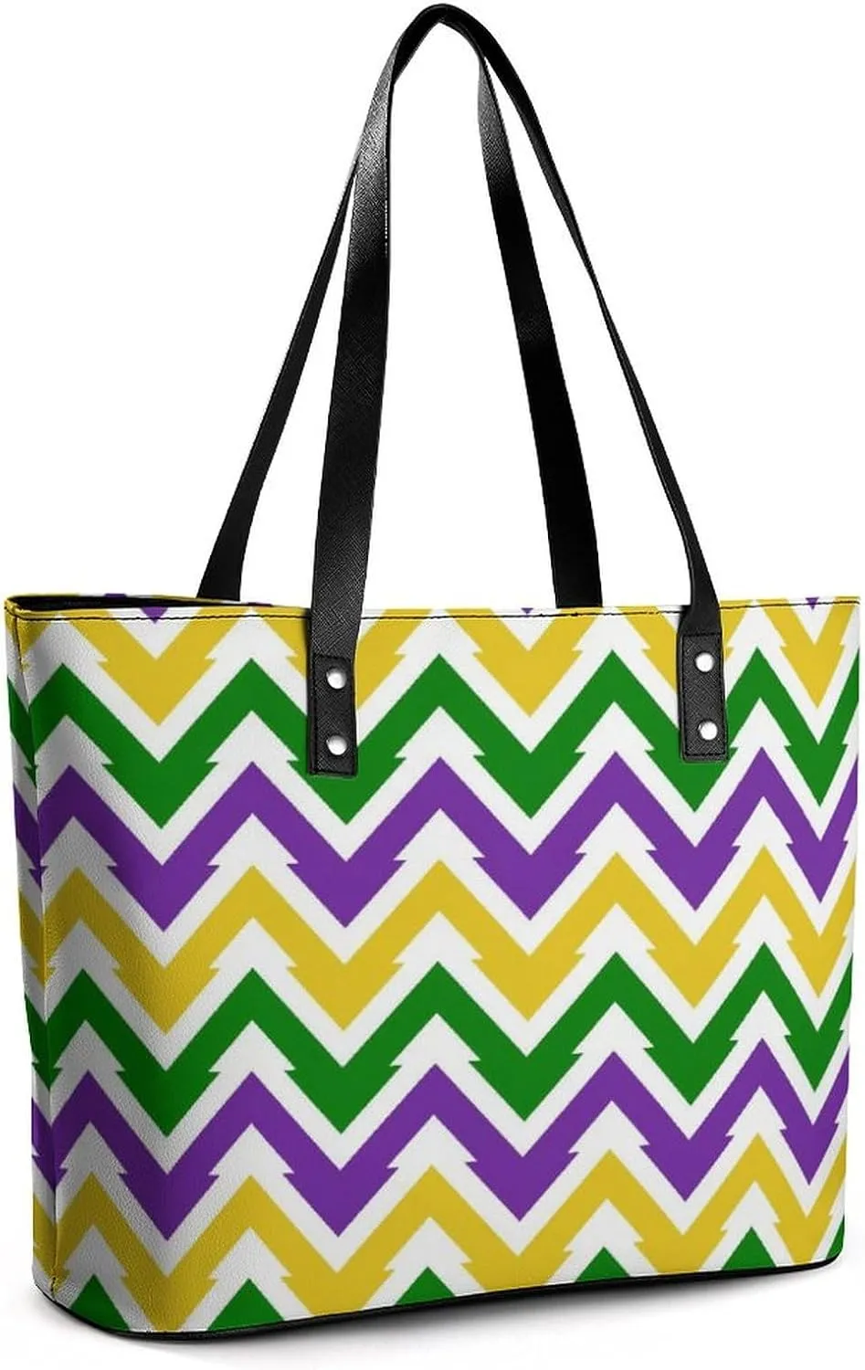 Large Tote Bag Fashion Handbag With Zipper For Women And Men