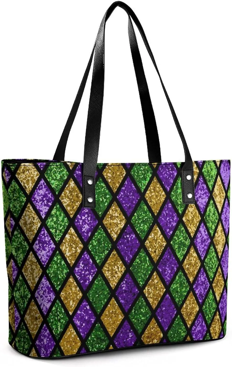 Large Tote Bag Fashion Handbag With Zipper For Women And Men