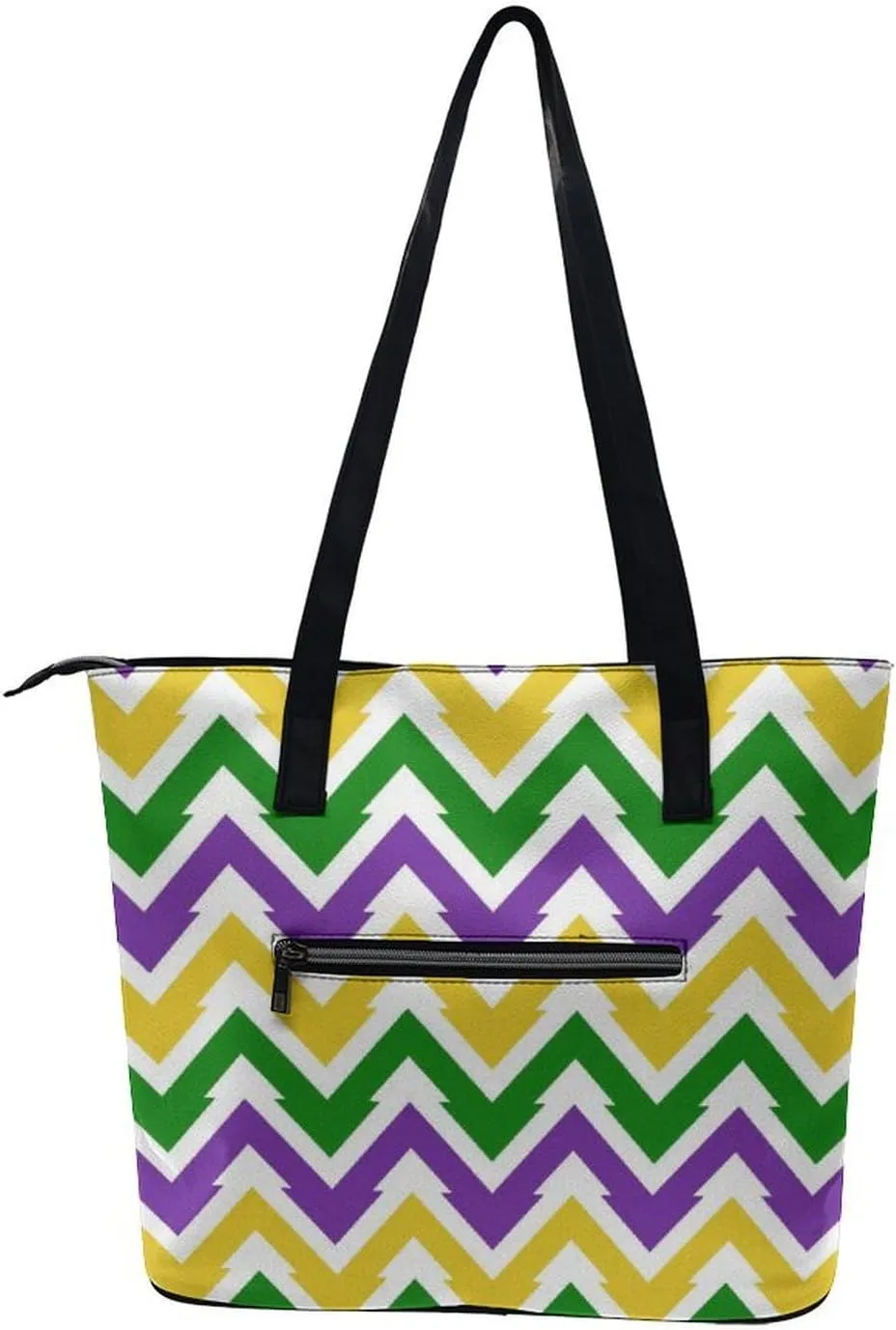 Large Tote Bag Fashion Handbag With Zipper For Women And Men