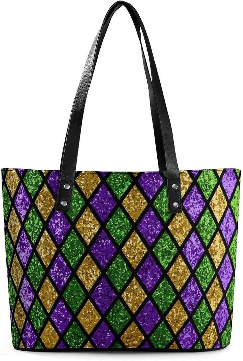 Large Tote Bag Fashion Handbag With Zipper For Women And Men