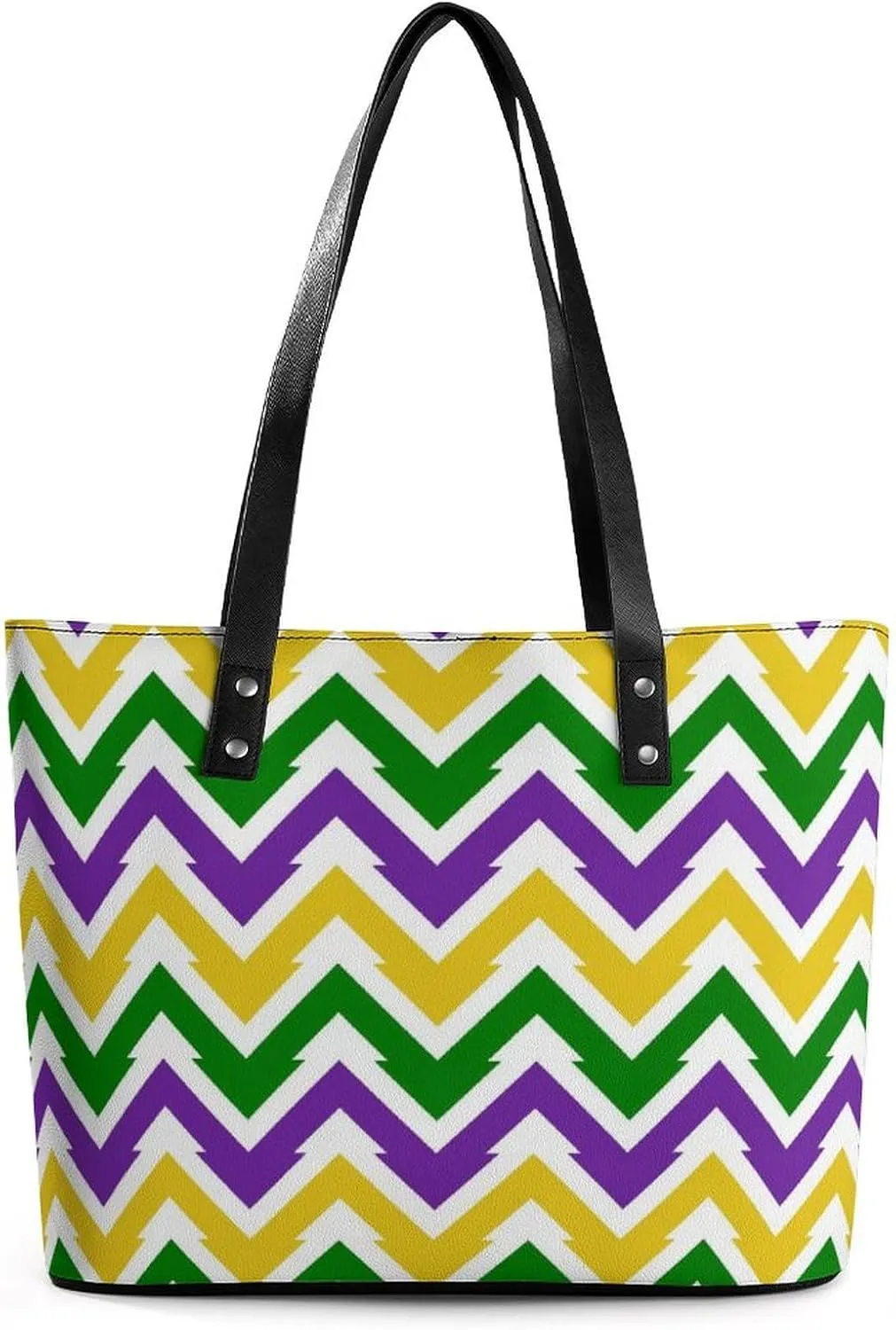 Large Tote Bag Fashion Handbag With Zipper For Women And Men