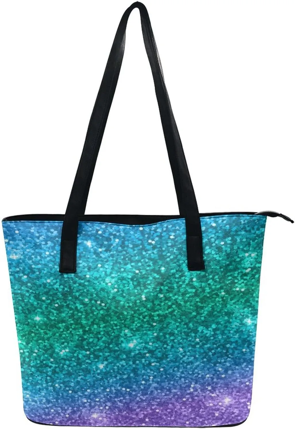 Large Tote Bag Fashion Portable Handbags With Zipper For Women And Men
