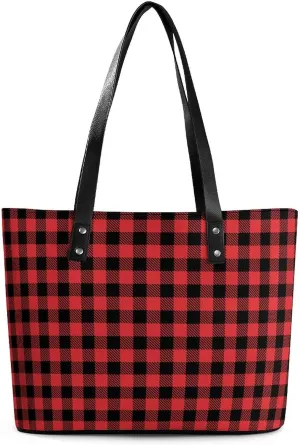 Large Tote Bag Fashion Portable Handbags With Zipper For Women And Men
