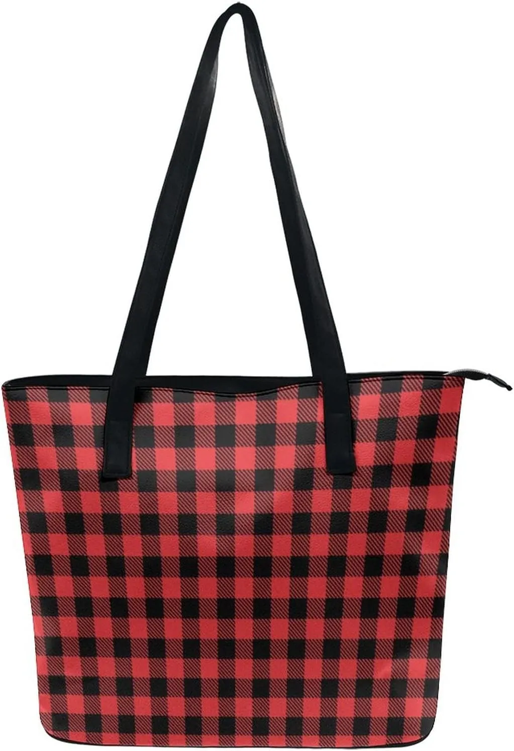 Large Tote Bag Fashion Portable Handbags With Zipper For Women And Men