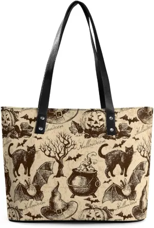 Large Tote Bag Fashion Portable Handbags With Zipper For Women And Men
