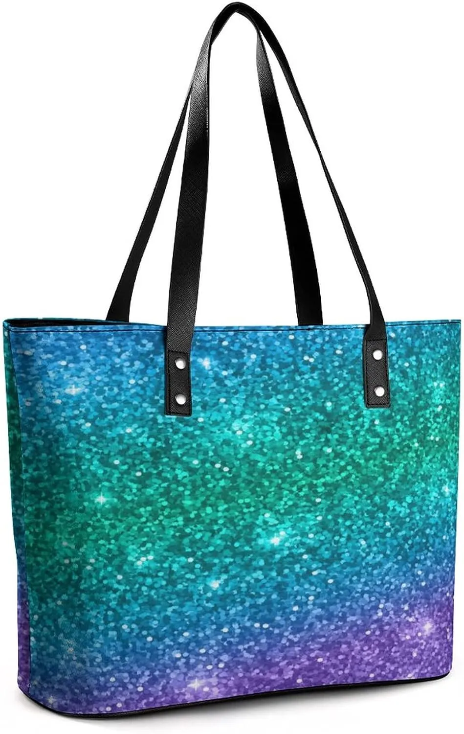 Large Tote Bag Fashion Portable Handbags With Zipper For Women And Men