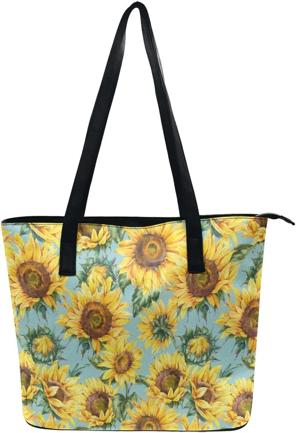 Large Tote Bag Fashion Portable Handbags With Zipper For Women And Men