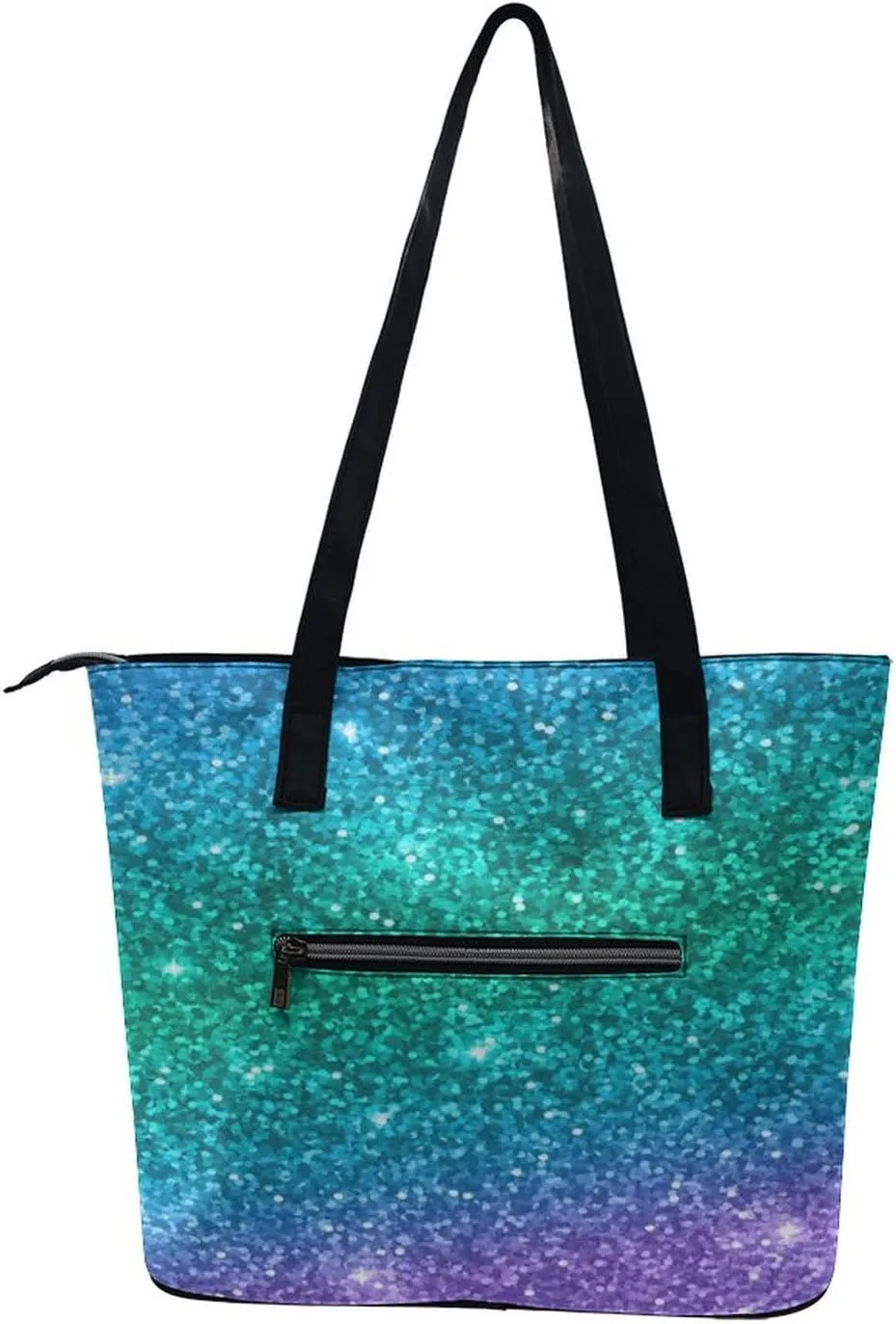 Large Tote Bag Fashion Portable Handbags With Zipper For Women And Men