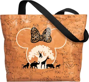 Large Tyvek Tote Bag Aesthetic Beach Bag - Cute Reusable Waterproof Size 19'' ×13'' for Women Girls Shopping, Gym