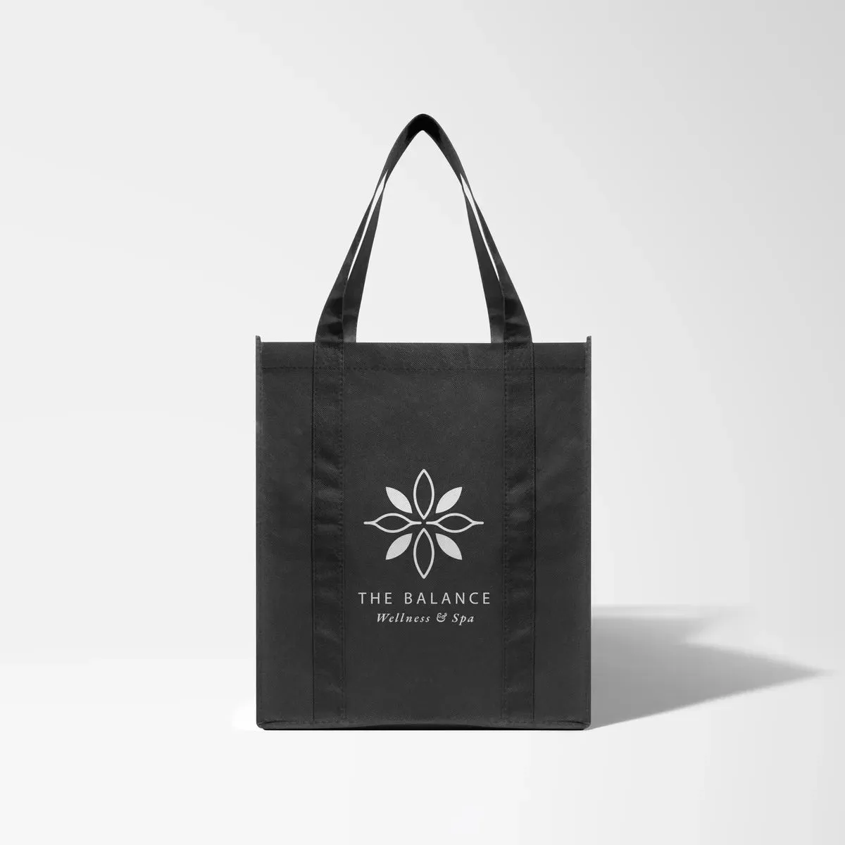 Large Water-Resistant Lila Shopping Tote