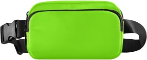 Lawn Green Crossbody Bag Fanny Pack, Waist Pack Bag, Small Waist Bag for Women, Belt Bag Waterproof