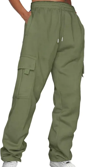 LCMTWX Baggy Sweatpants for Women Print High Sweatpants Pockets Athletic Trousers Women's Pants Pants Casual Comfy Soft