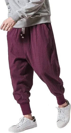 LCMTWX Cargo Pants for Men Casual Jogging Sports Elastic with Pockets Men's Men's Pants Fleece Active Tech Joggers