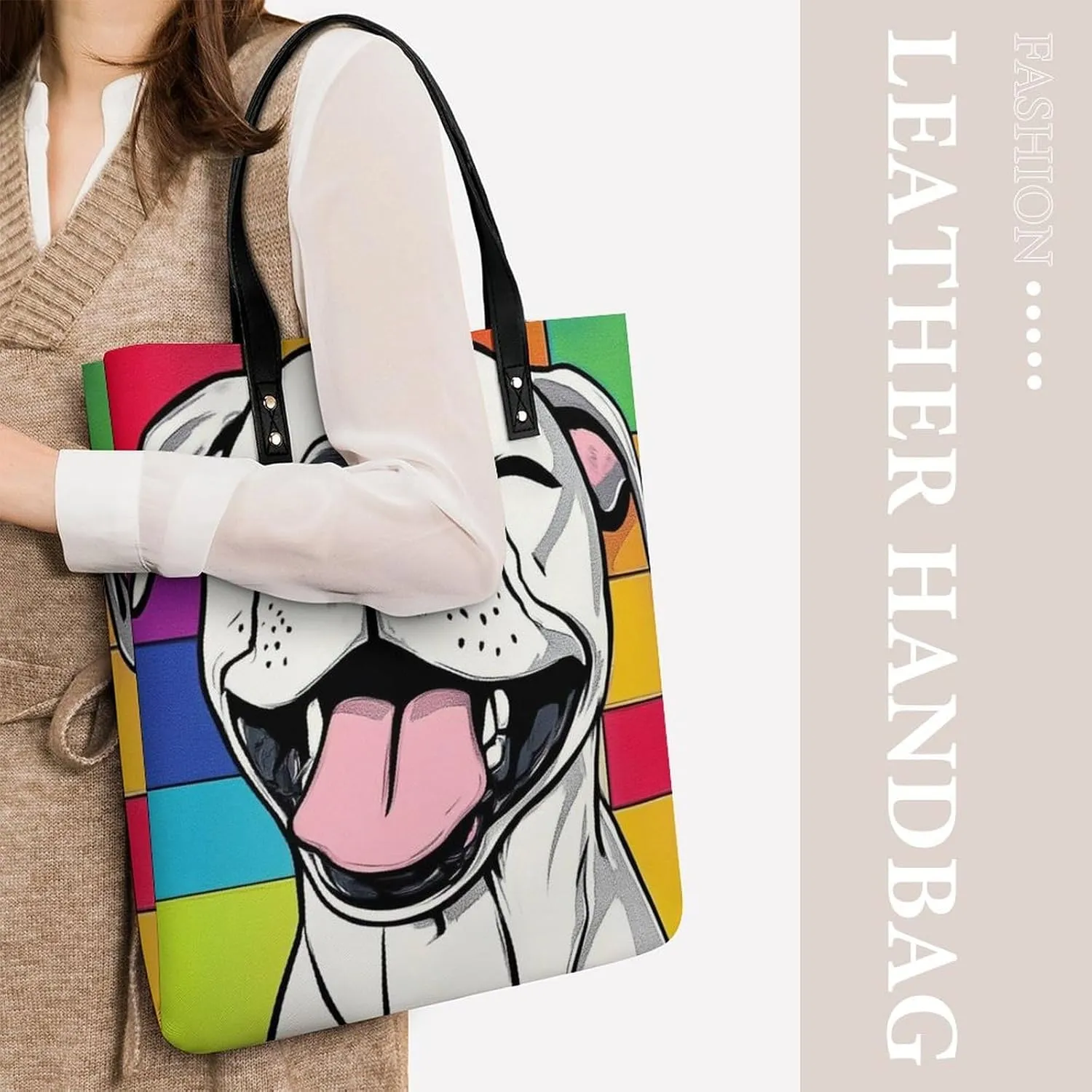 Leather Purse For Women Ladies Tote Shoulder Handbag