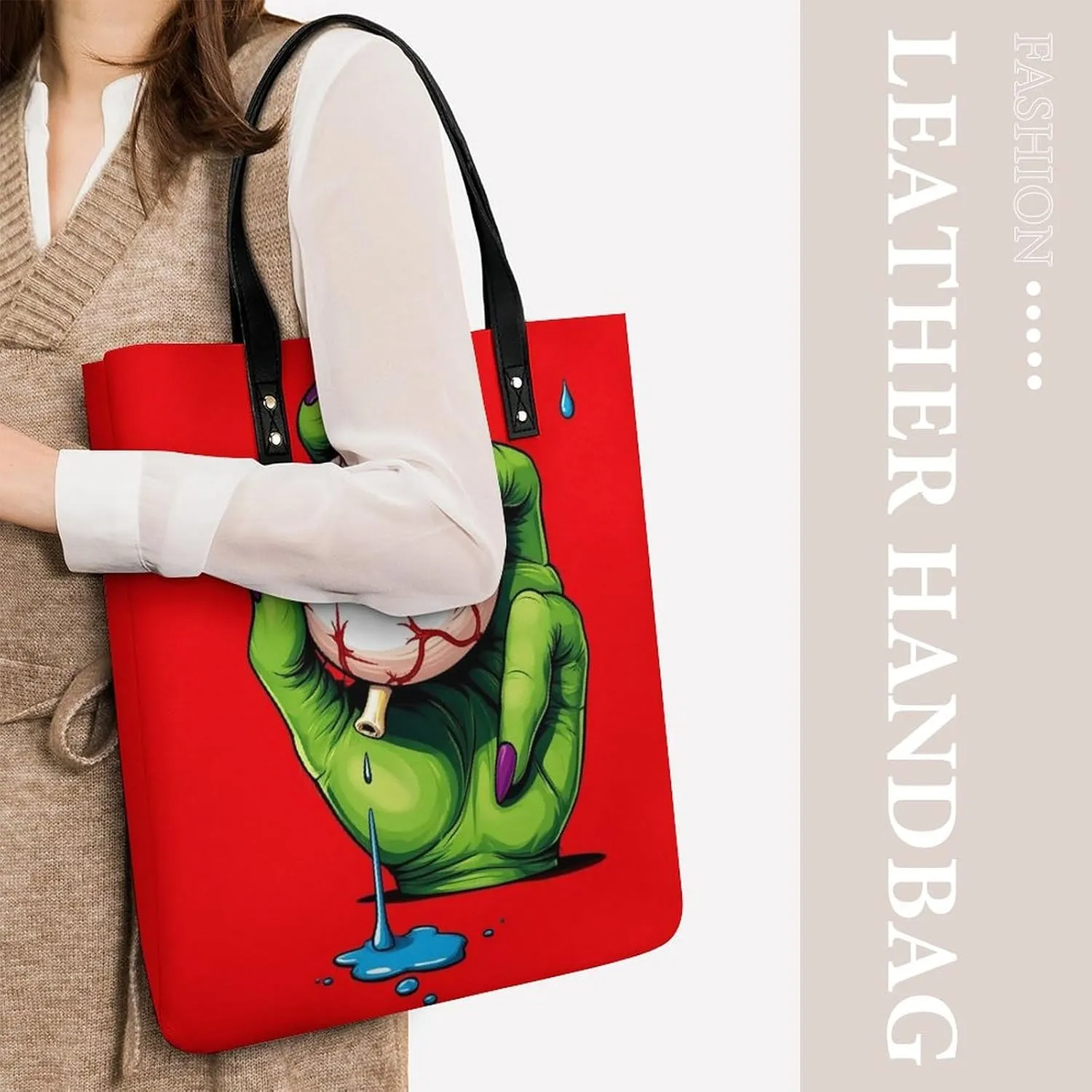 Leather Purse For Women Ladies Tote Shoulder Handbag