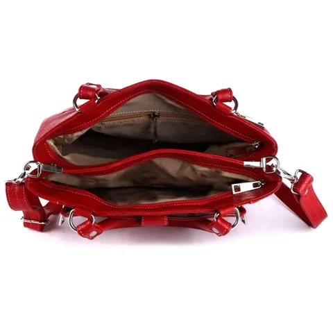 Leather Shoulder Tote Purse Top Handle Satchel
