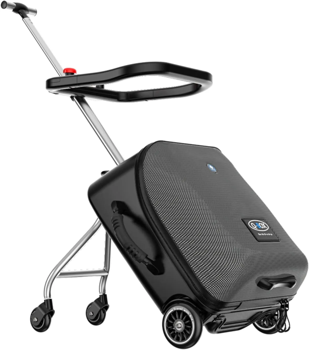LemoHome Expandable Luggage with Spinner Wheels,Large Suitcases with Child Seat Design,Hard Luggage for Women and Men,20 inch Hardside Carry on Luggage for Travel