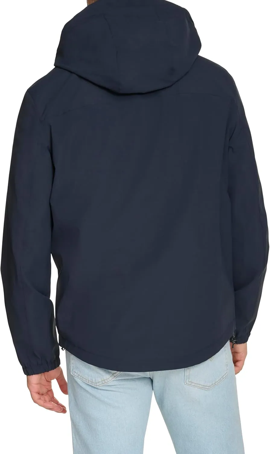 Levi's Men's Hooded Waterproof Arctic Cloth Rain Jacket