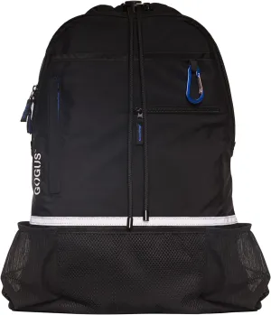 Light Gym Drawstring Backpack with Dual Water Bottle Pockets – 18L Eco-Friendly, Water-Resistant Hybrid Bag with Mesh Compartment & Reflective Details for Men & Women