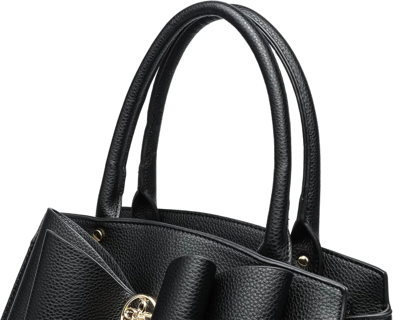 Like Dreams Vegan Leather Tote Bag for Women - Elegant Bowtie Satchel Purse, Stylish Handbag & Purse for Women