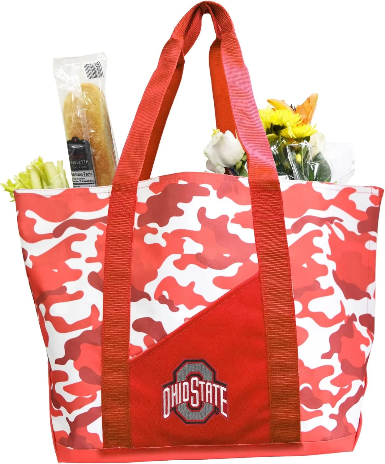 Littlearth Unisex-Adult NCAA Super-Duty Camo Tote, 16.5 x 9 x 15