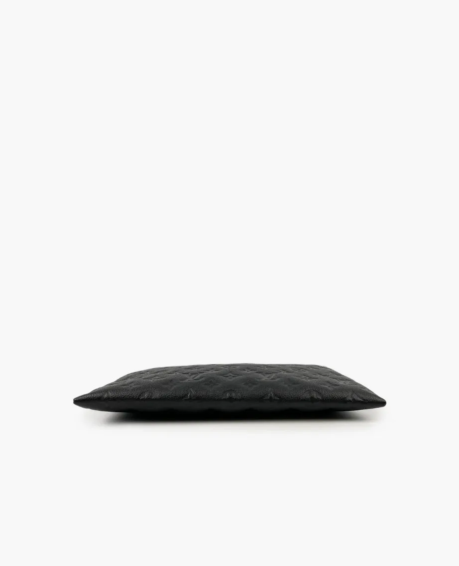 Louis Vuitton Daily Pouch Monogram Black Empreinte