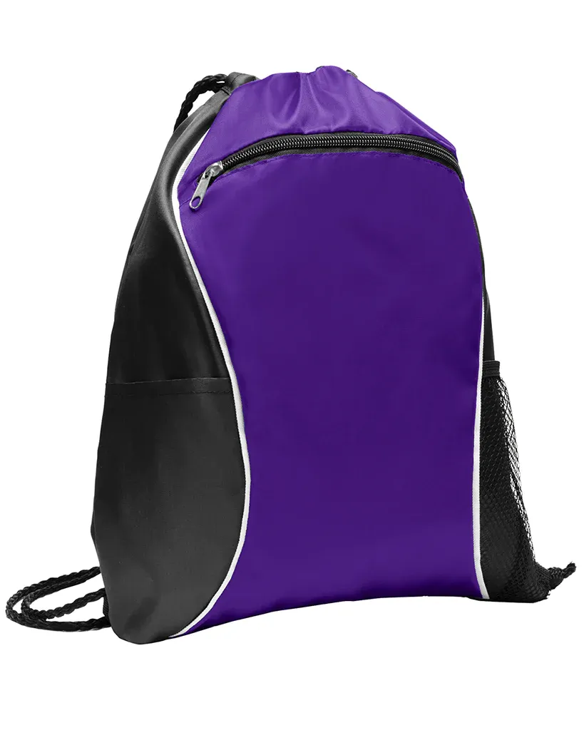 Luxury Front Zippered Pocket Fast Break Cinch Pack (By Piece)