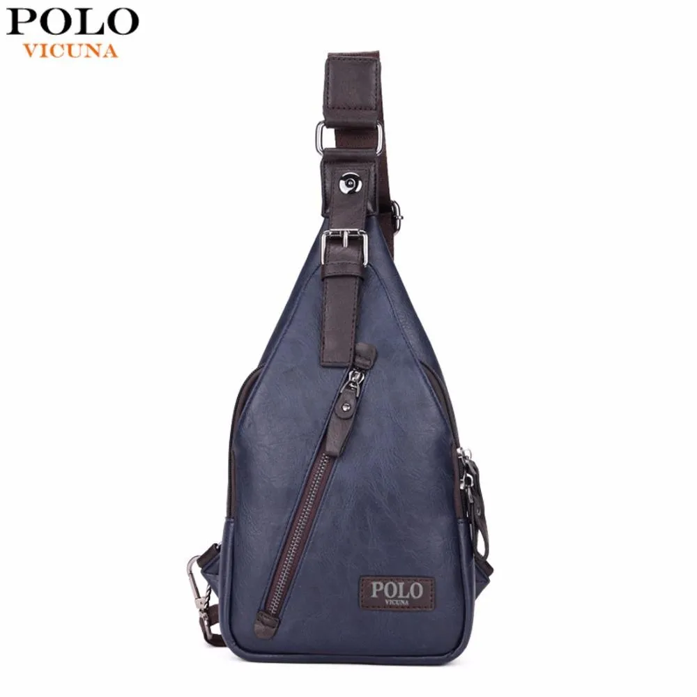 Luxury Leather Sling Bag - 5 Colors