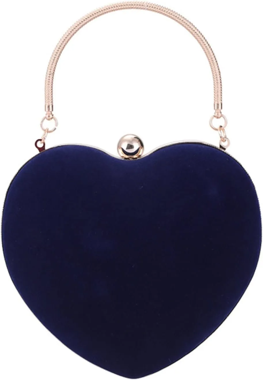 Luxury Party Clutch Purse Cute Heart Shaped Women Handbag Evening Shoulder Bags Embroide Clutch Messenger Bags