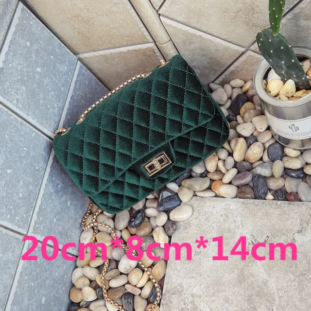 Luxury Vintage Velvet Bag For Women