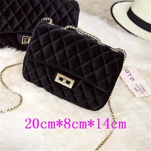 Luxury Vintage Velvet Bag For Women