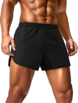 MAGCOMSEN Running Shorts for Men 3 Inch Quick Dry Gym Lightweight Shorts Mens for Athletic Workout with Liner