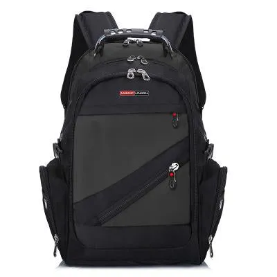 MAGIC UNION Brand Design Men's Travel Bag Man Swiss Backpack Polyester Bags Waterproof Anti Theft Backpack Laptop Backpacks Men