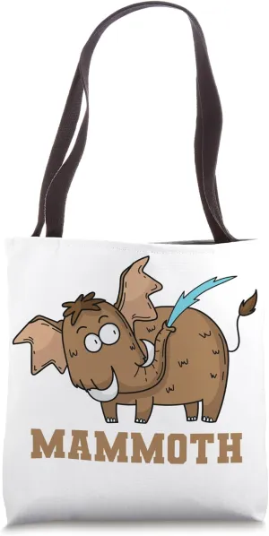Mammoth showering with Water Tote Bag