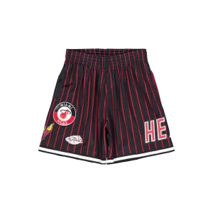 M&n City Collection Mesh Short Black/red