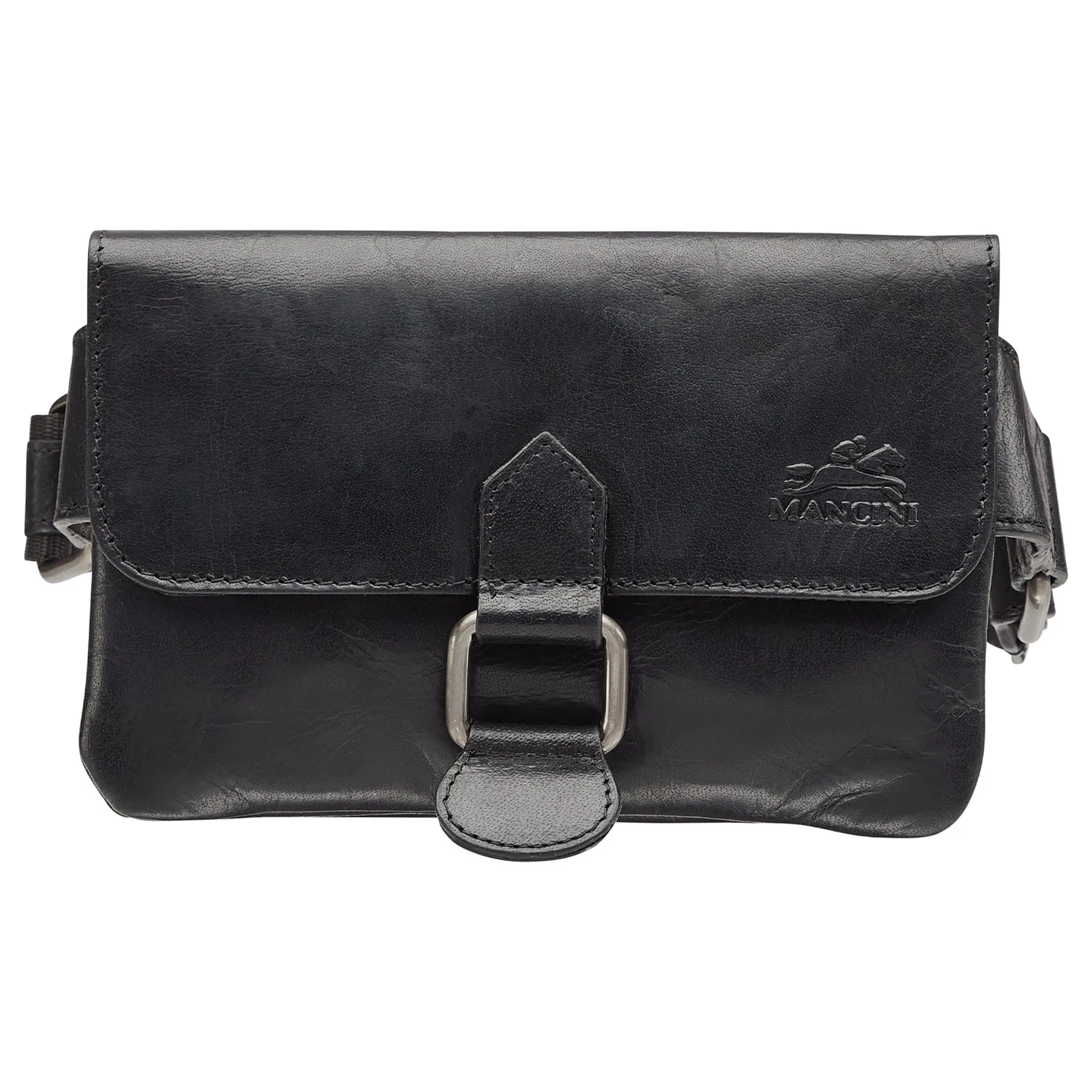 Mancini Buffalo Slim Waist Bag