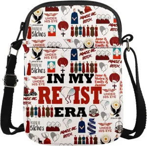 MAOFAED TV Show Inspired Crossbody Bag, Praise Be Bitches, Feminism Gift, Under His Eye, Blessed Be The Fruit