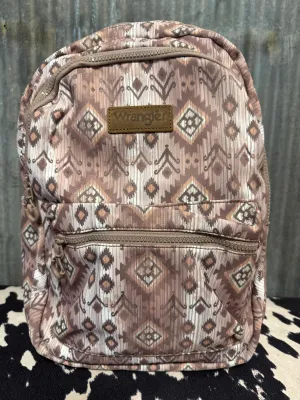 MAUVE WRANGLER WESTERN BACKPACK