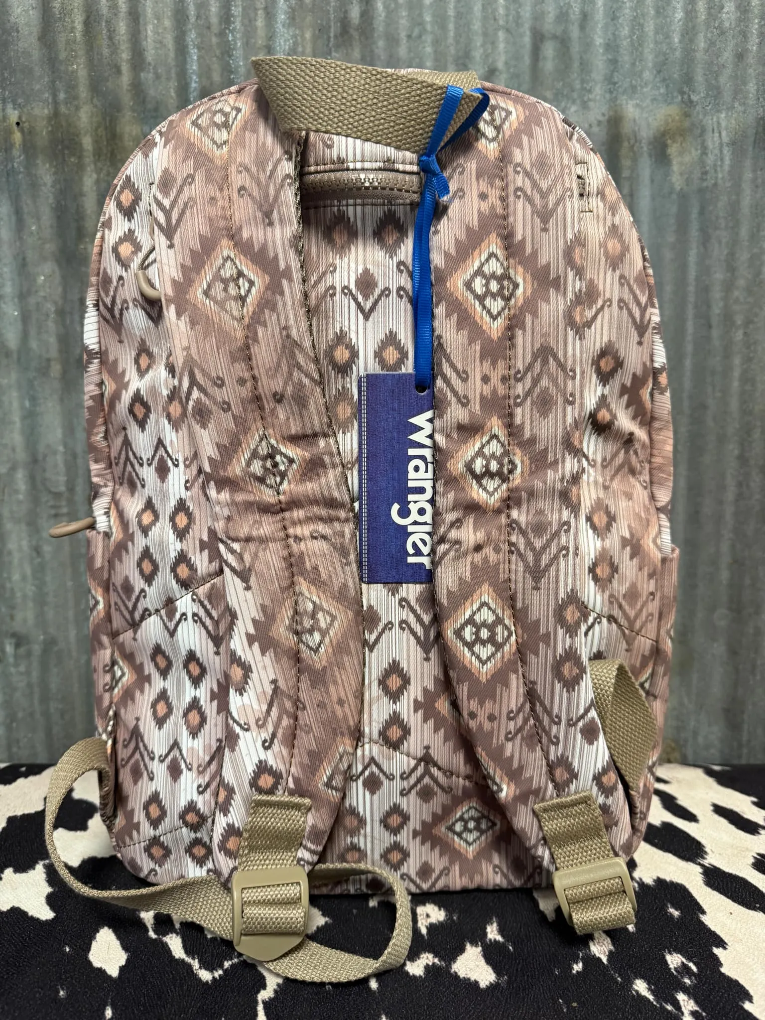 MAUVE WRANGLER WESTERN BACKPACK